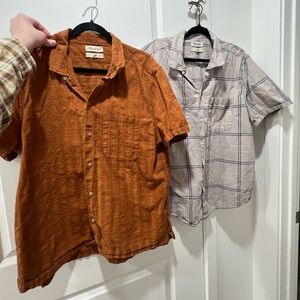 Set of 2 Madewell Men's Button Up Shirts